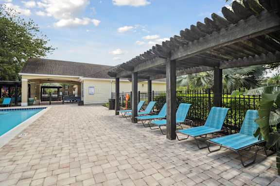 Pool with Patio Furniture