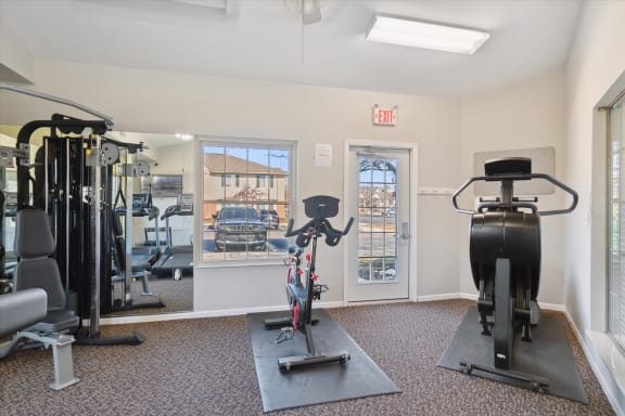 Fitness Center with Cardio Equipment