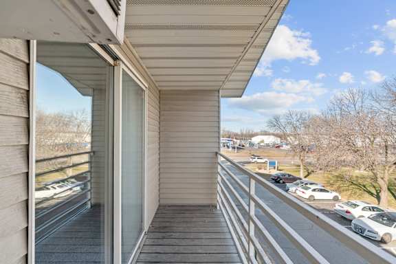 Balcony with Wooded Views