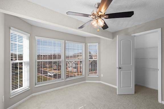 Bedroom with Abundant Natural Light