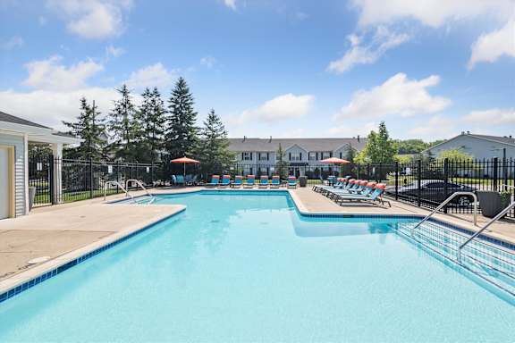 Outdoor Pool with Sundeck
