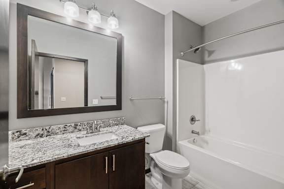 Bathroom with Modern Finishes
