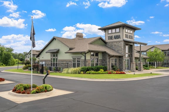 Clubhouse Entrance