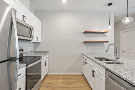 Kitchen with Open Shelving