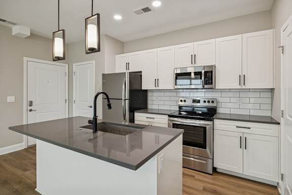 Kitchen With Stainless Steel Appliances