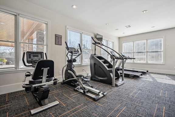 Fitness Center with Cardio Equipment