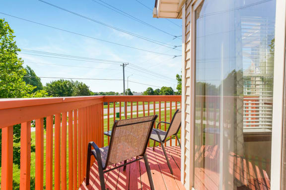Spacious Outdoor Balcony