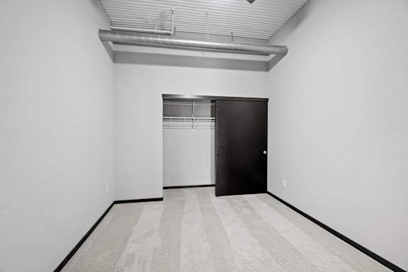 Bedroom with Plush Carpeting