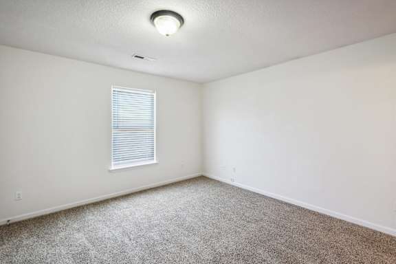 Bedroom with Plush Carpeting