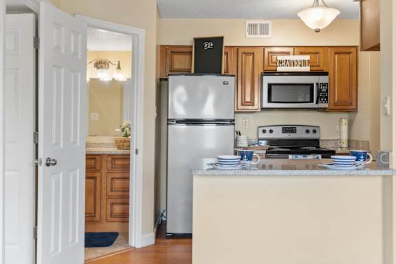 Kitchen With Stainless Steel Appliances