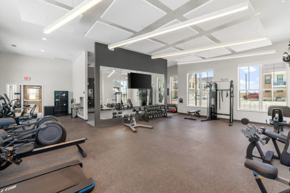Fitness Center with Cardio Equipment