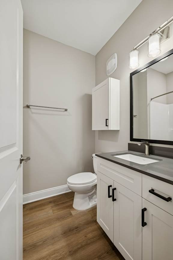 Bathroom with Modern Finishes