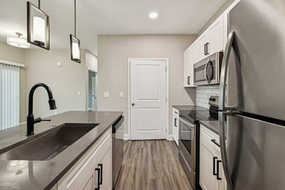 Kitchen With Stainless Steel Appliances