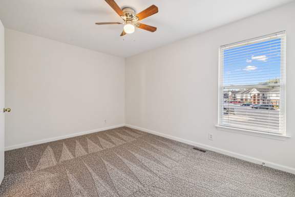 Bedroom with Plush Carpeting
