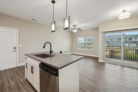 Large Kitchen with Island