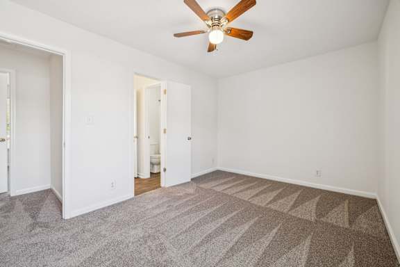 Bedroom with Plush Carpeting