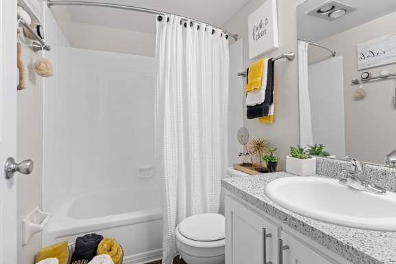 Bathroom with Modern Finishes