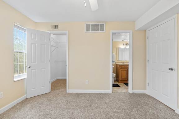 Bedroom with Plush Carpeting