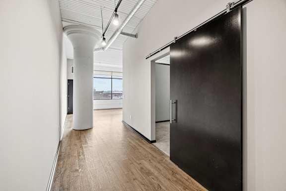 Entryway with Wood-Style Flooring