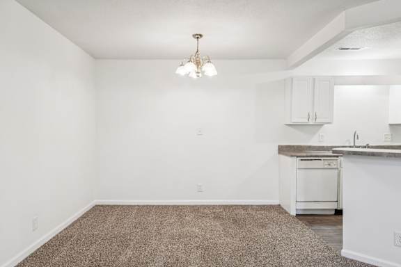 Separate Dining Area with Overhead lighting