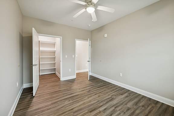 Bedroom With Walk-In Closet