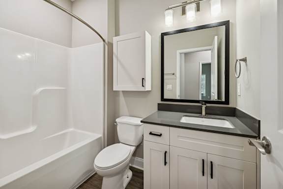 Bathroom with Modern Finishes