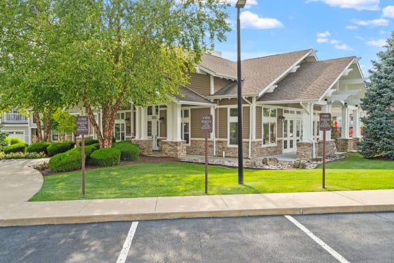 Clubhouse Entrance