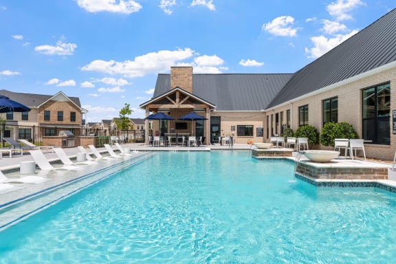 Outdoor Pool with Sundeck