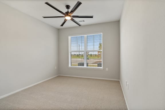 Bedroom with Plush Carpeting