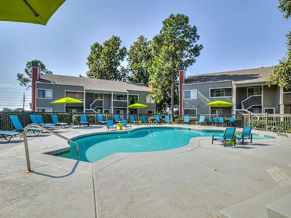 Outdoor Pool with Sundeck