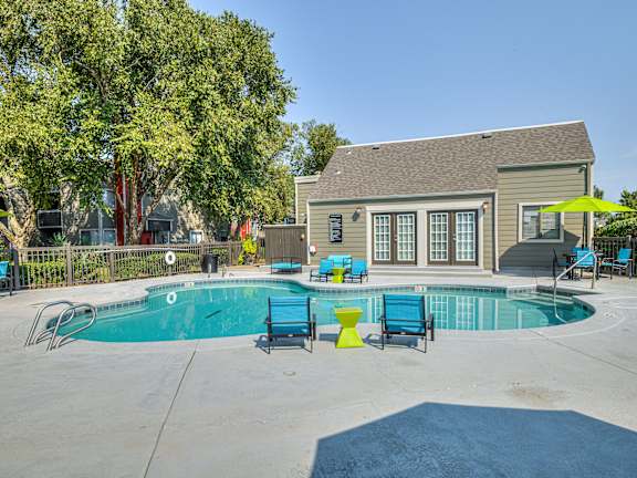 Outdoor Pool with Sundeck