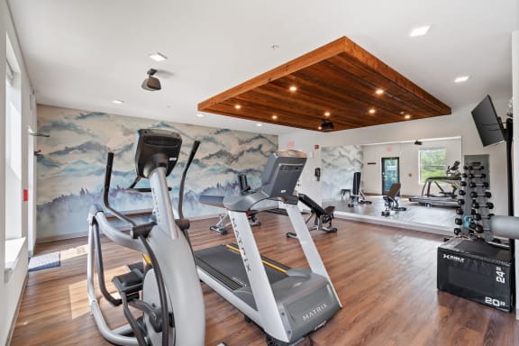 Fully-Equipped Fitness Center