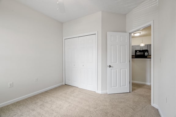Bedroom with Plush Carpeting