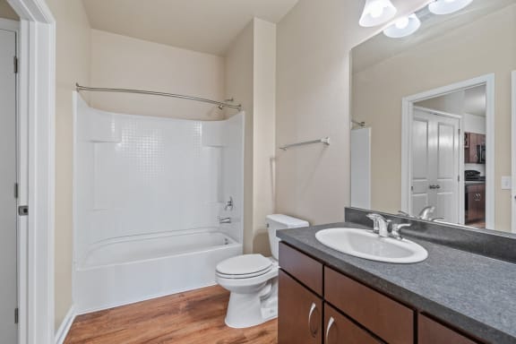 Bathroom with Modern Finishes