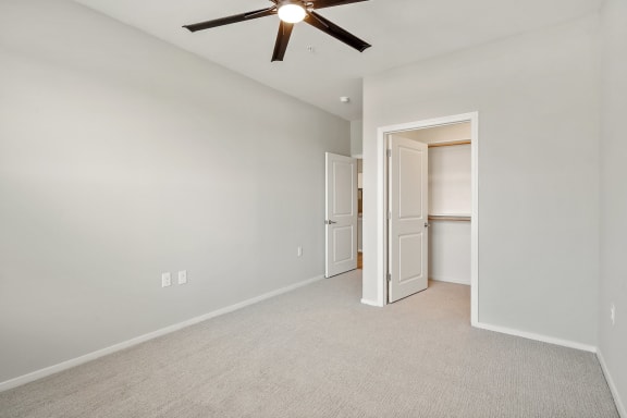 Bedroom with Plush Carpeting