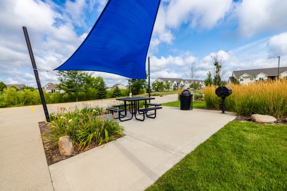 Grilling/Picnic Area with Shade Sail