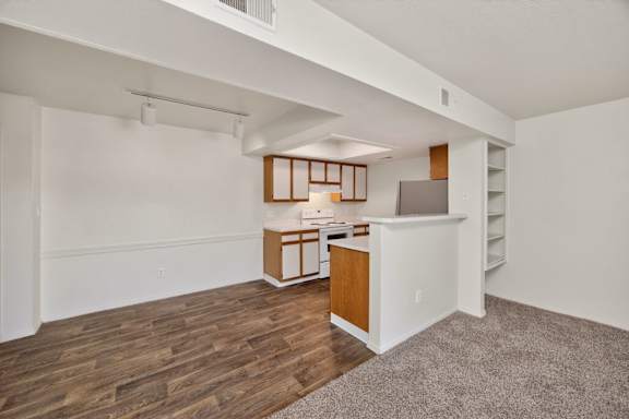 Dining Area with Overhead Lighting