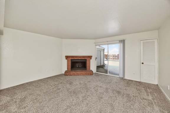 Living Room with Fireplace