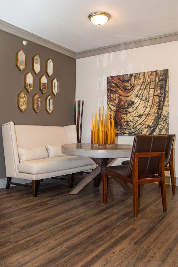 Separate Dining Area with Overhead lighting