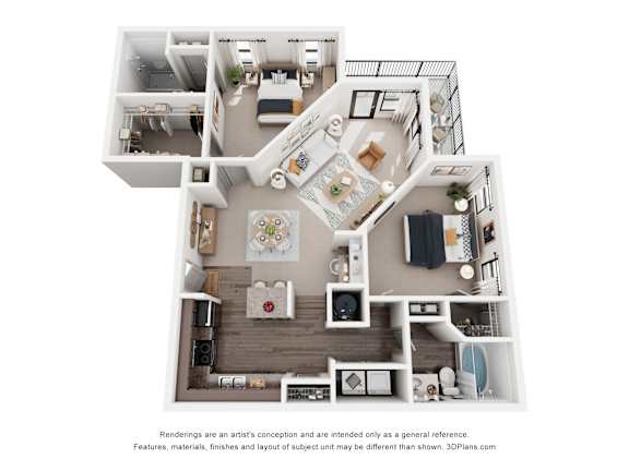 2B Floor Plan