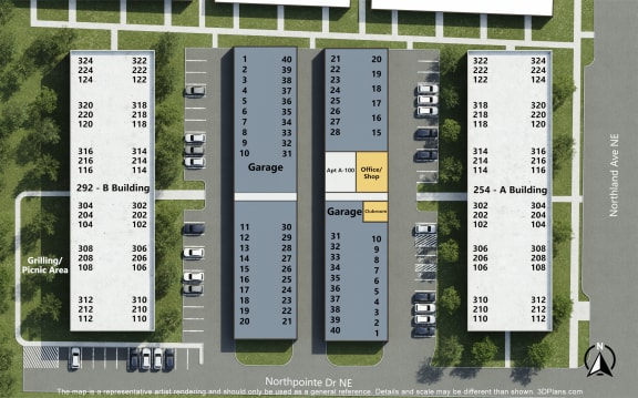 Briarwood Site Map