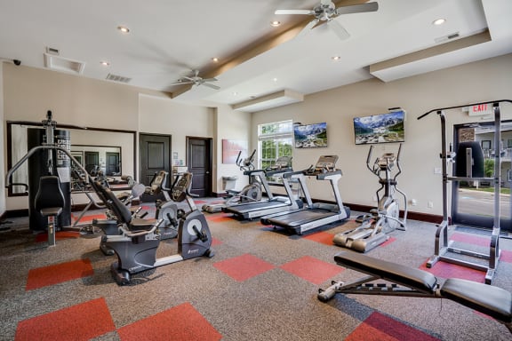 Cardio Equipment in the Fitness Center