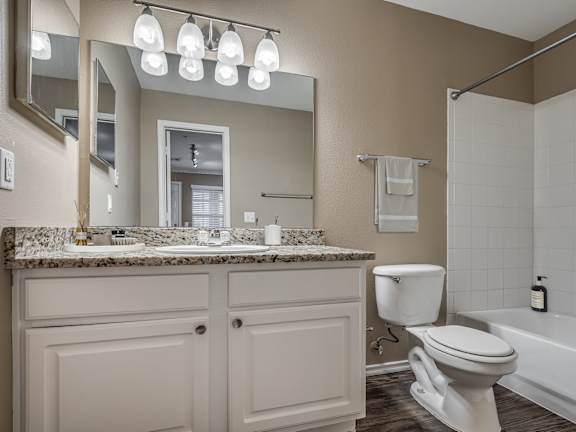Bathroom with Modern Finishes