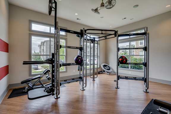 Large Weight Equipment with Medicine Balls
