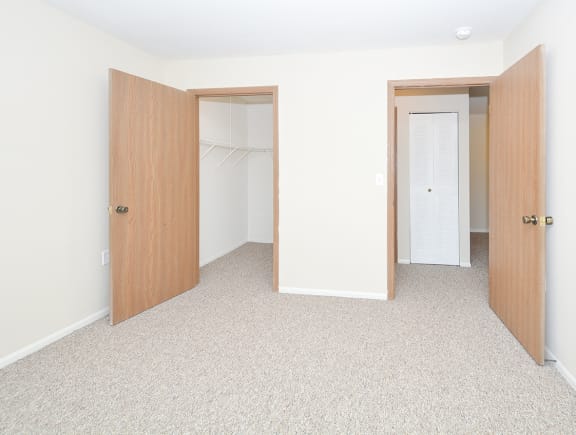 Bedroom with Large Walk-In Closet