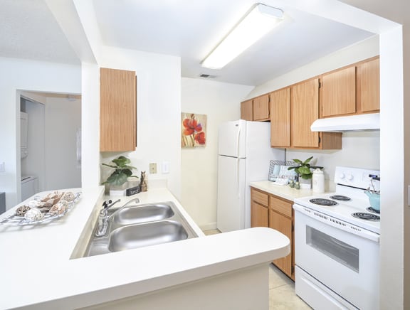 Fully-Equipped Kitchen with Energy Efficient Appliances