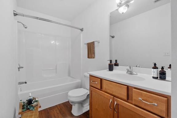 Bathroom with Wood cabinetry