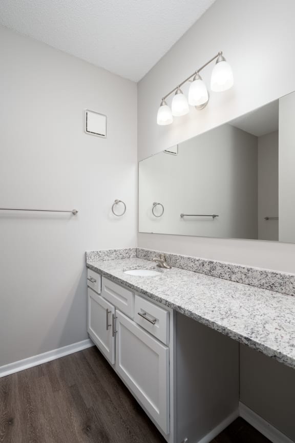 Large Granite Bathroom Vanity