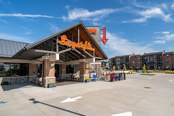 Sugarfire Restaurant Across The Parking Lot