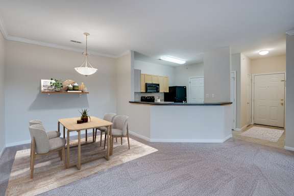 Separate Dining Area with Overhead lighting